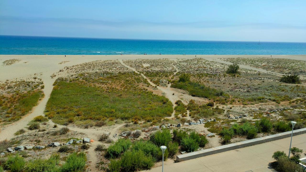 Appt T1 Bis, Terrasse Face Mer, Renove, Climatise Leucate Buitenkant foto