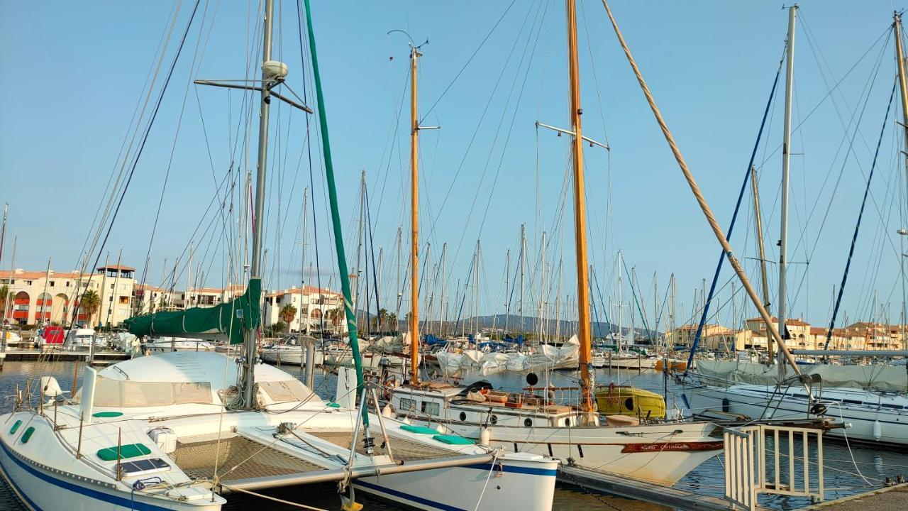 Appt T1 Bis, Terrasse Face Mer, Renove, Climatise Leucate Buitenkant foto